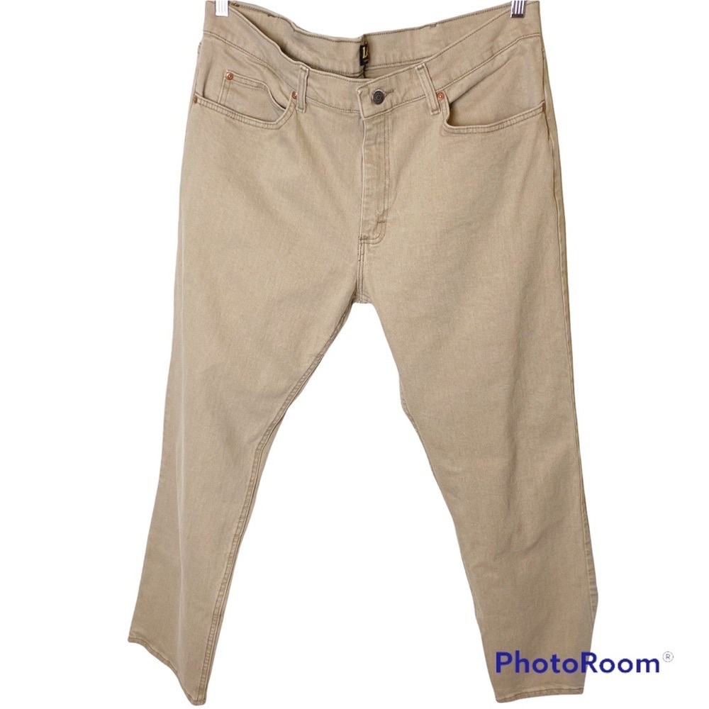 *SOLD* Lee Regular Fit Khaki Jeans Size 38 x 32